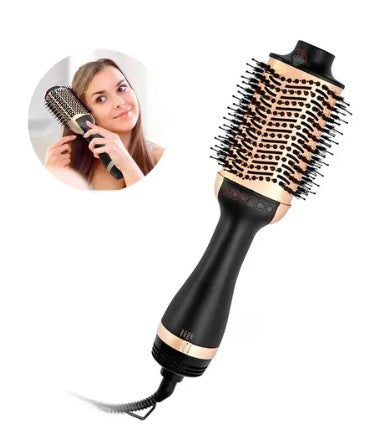 Cepillo Secador Alisador keratin